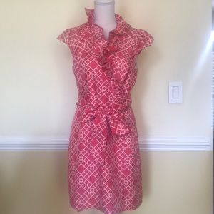 Gorgeous Elizabeth McKay silk wrap dress!